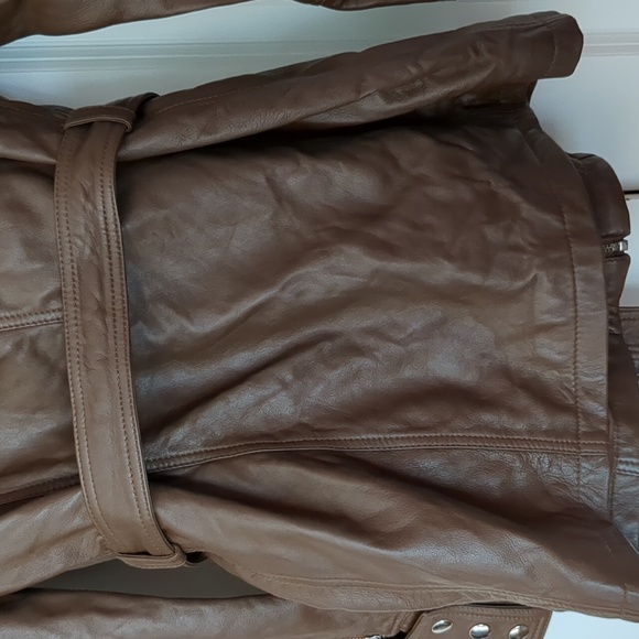 Echt Ledger woman's leather jacket - Picture 10 of 16